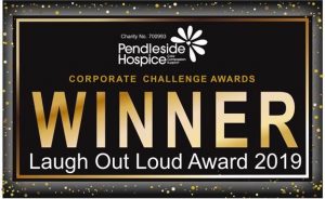 Corporate Challenge Awards Winner Laugh Out Loud Award 2019 